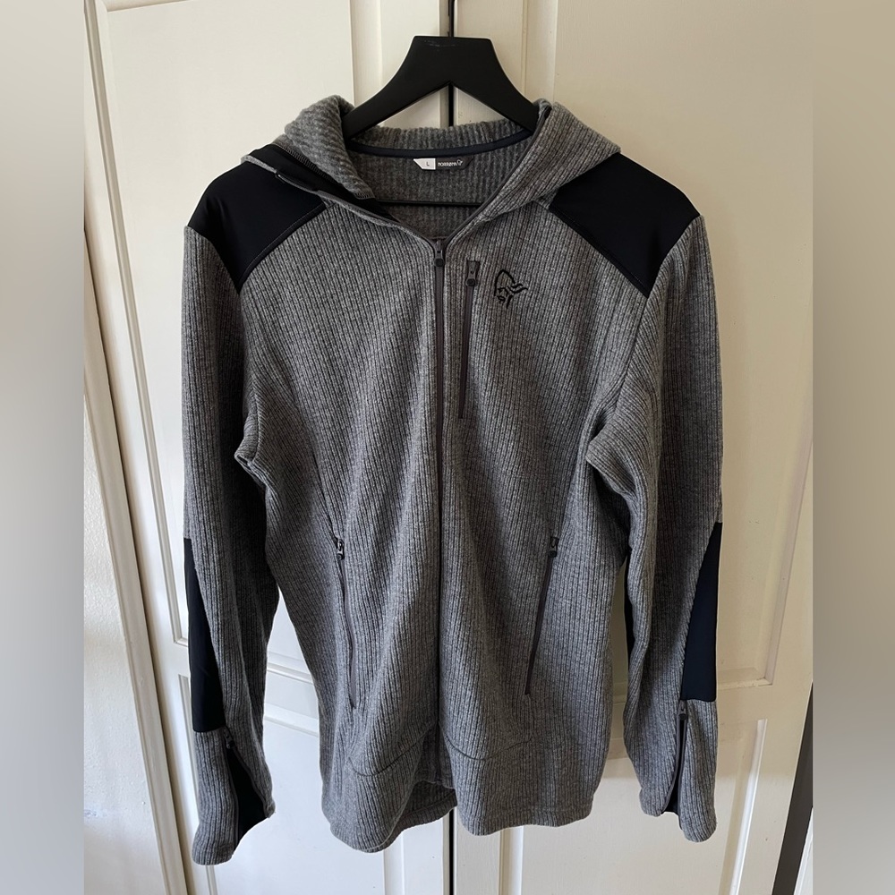 Norrona Tamok Warmwool 2 Zip Hood-Large